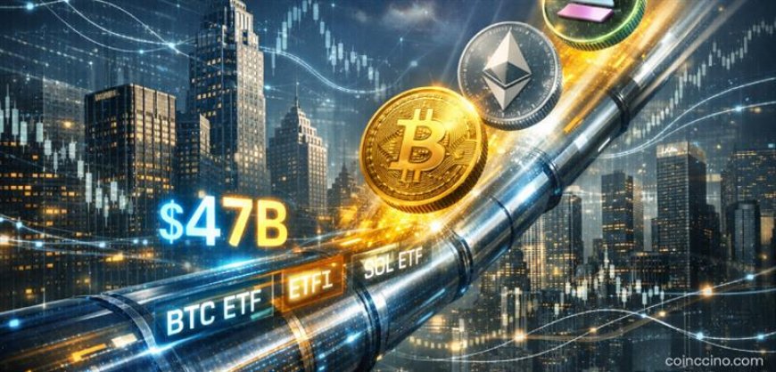 Global Crypto ETP Inflows Hit $47 Billion in 2025 — Institutions Double Down on Digital Assets