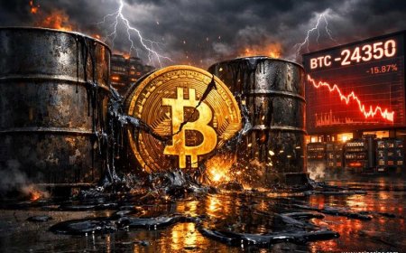 Oil Shock Hits Crypto: Bitcoin Miners Under Pressure
