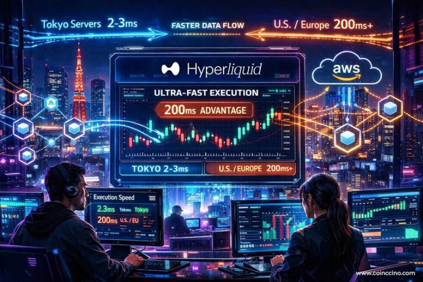 Hyperliquid Traders Gain 200ms Edge in Tokyo Markets