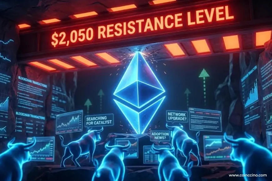Ethereum Struggles Near $2,050 as Bulls Lose Momentum