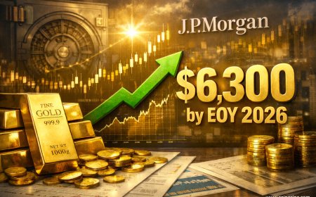 Gold Nears $5,000 as JPMorgan Raises 2026 Outlook